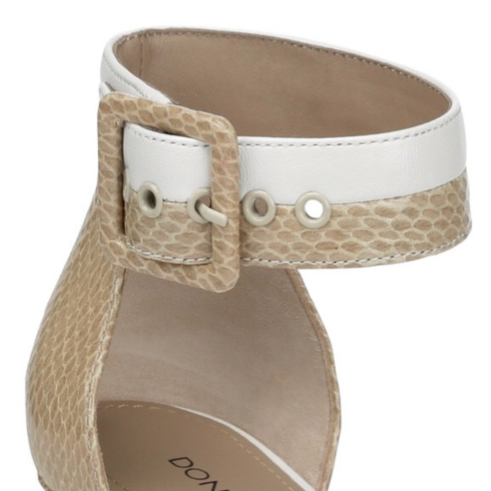NEW..! Donald J Pliner Watson Heel Sandals Sz 7 - Picture 2 of 8